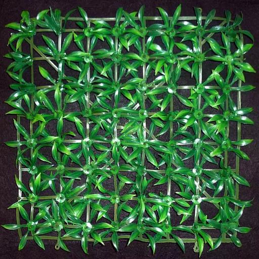 Трава искусственная полянка квадрат 25x25см фото 1