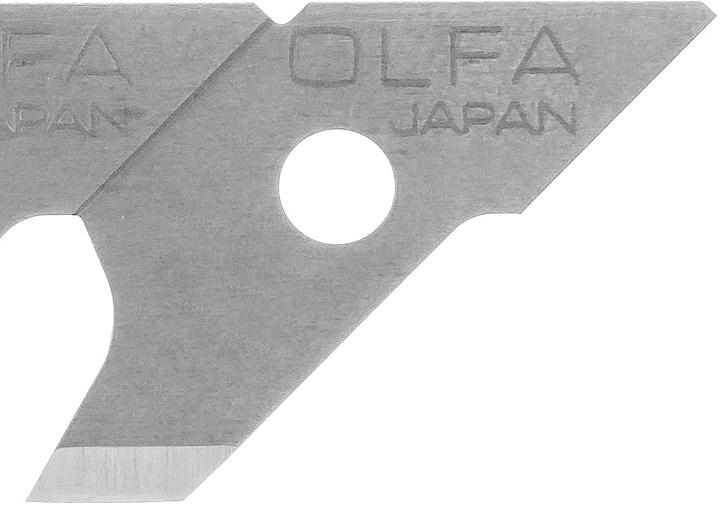OLFA 5 мм, перовые лезвия для ножа OL-CMP-1 (OL-COB-1) фото 4