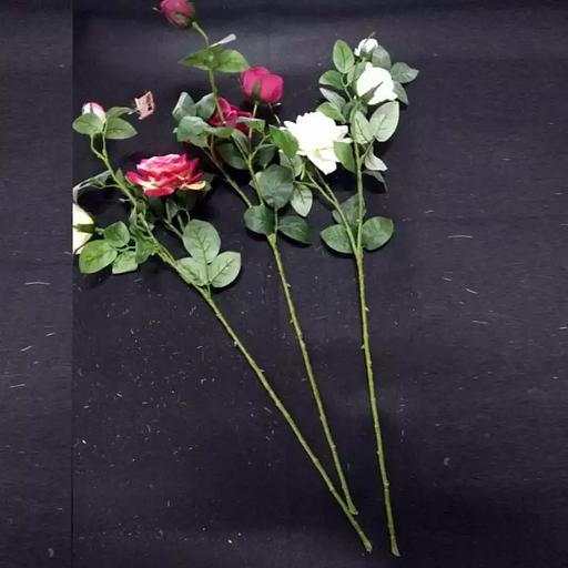 Высокая ветка роз 880-7 73см фото 1