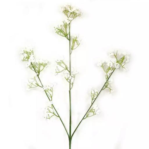 Тройная ветка с мелкими цветами гипсофила 898-3 62см фото 3
