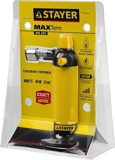STAYER MaxTerm, MB 300, 1200°С, автономная газовая горелка с пьезоподжигом (55570) фото 2