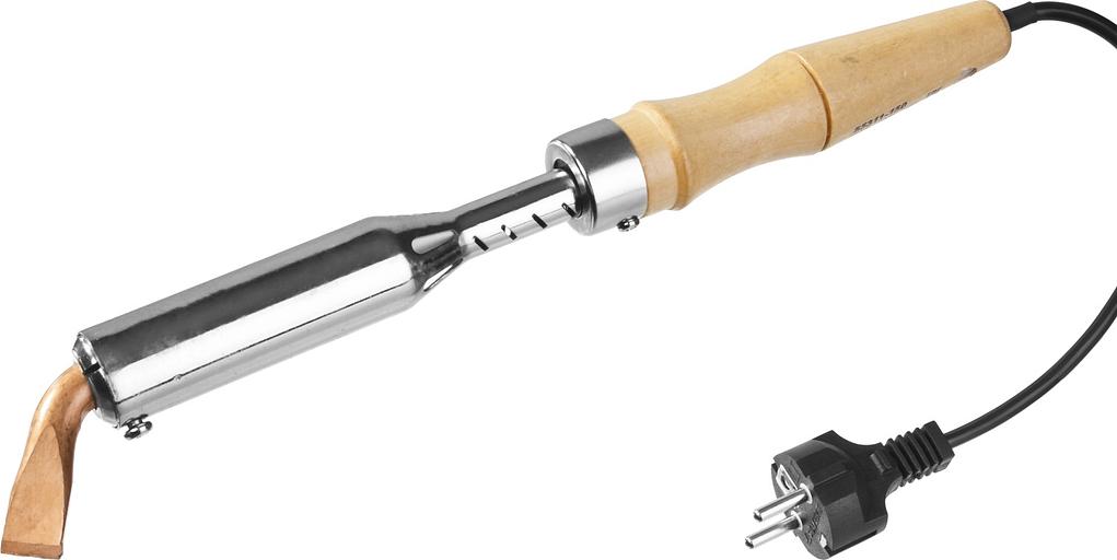 STAYER MAXTerm, 150 Вт, клин, электропаяльник для с деревянной рукояткой (55311-150) фото 1
