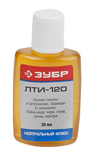 ЗУБР ЛТИ-120, 30 мл, флюс (55480-030) фото 1