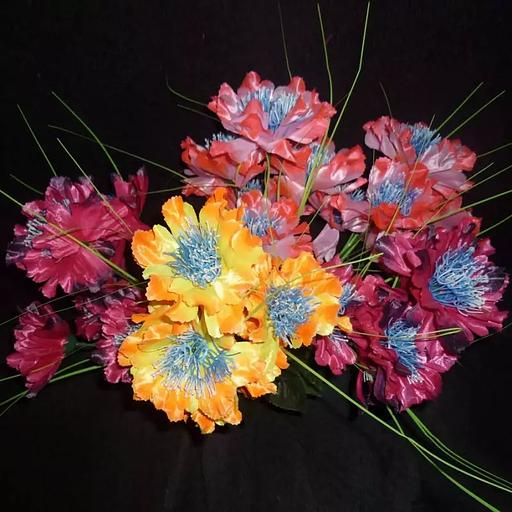 Искусственный георгин 32см 169-086 фото 1