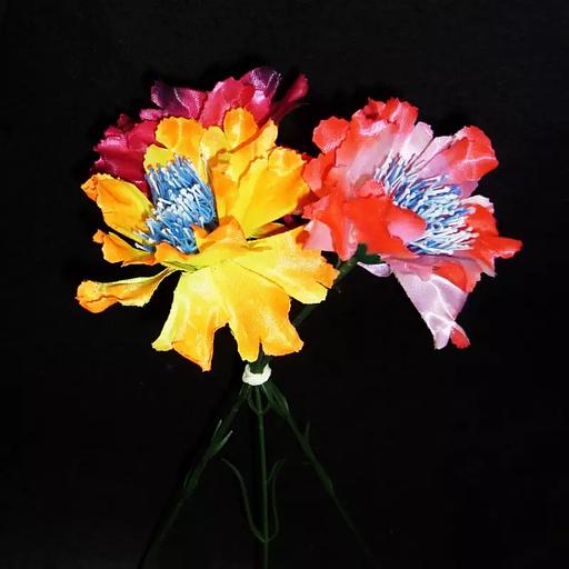 Искусственный георгин 32см 169-086 фото 2