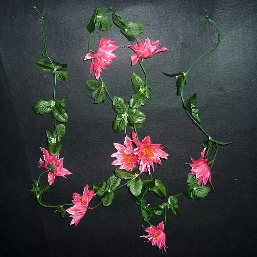 Лиана с цветками 250см л191 л192 1/5 фото 1