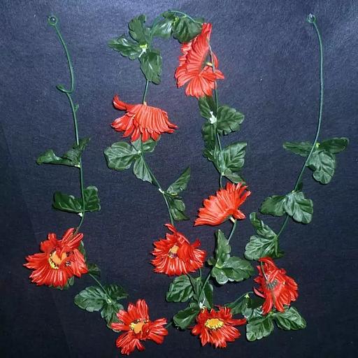 Лиана с цветками 250см л199 л200 1/5 фото 1