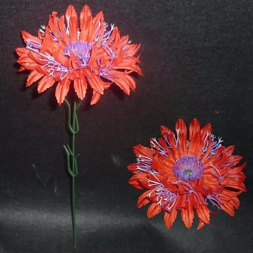 Искусственная астра 32см 169-312 фото 1