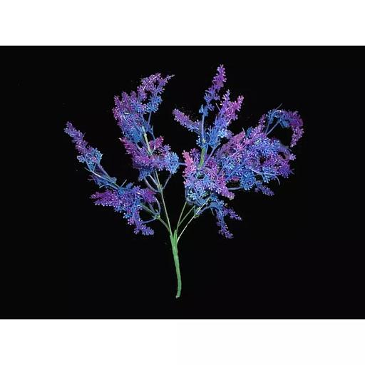 Букет 25 веток зелени фиолетовые веточки 163-115 38см фото 1