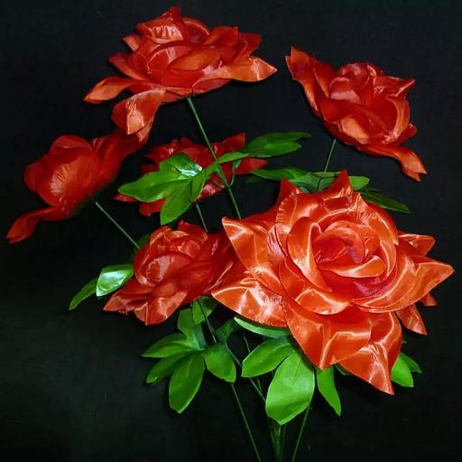 Букет роз на 7 голов 72см 206-348 фото 1