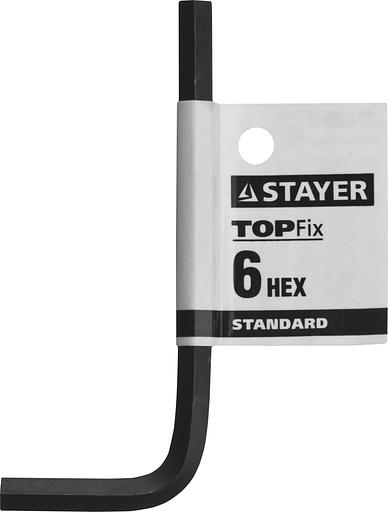 STAYER 6 мм, шестигранный ключ (27405-6) фото 2