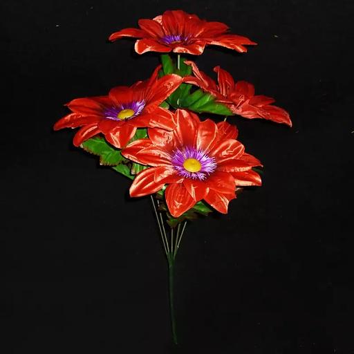 Букет георгинов 5 голов 50см 236-396 фото 2