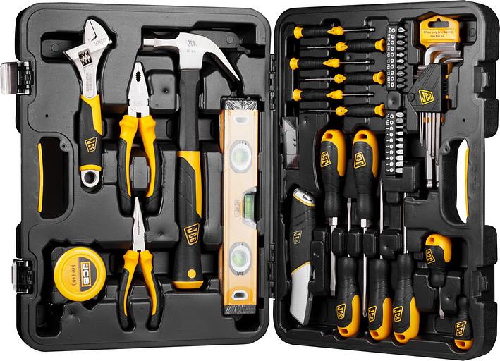 JCB 50 предм., набор инструментов для ремонтных работ (JST002) фото 1