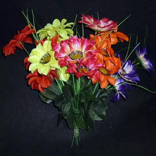 Букет георгинов 7 голов 34см 002-275 фото 1