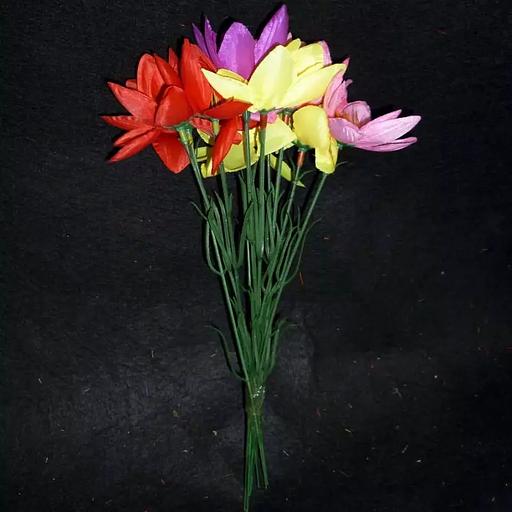 Искусственный георгин на ножке 24см 159-315 фото 1