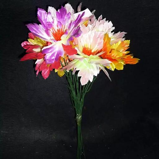 Искусственный георгин на ножке 32см 169-101 фото 1