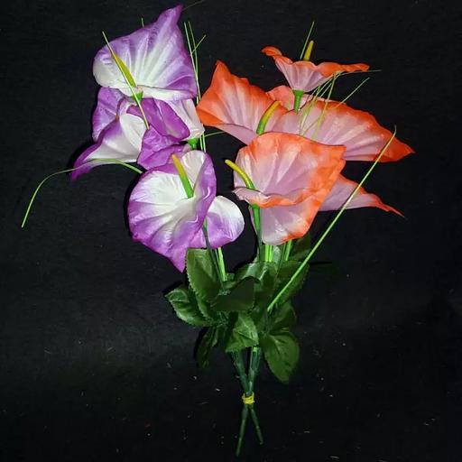 Букет каллы 7 голов 34см 002-289 фото 1