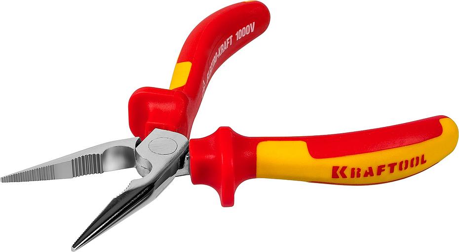 KRAFTOOL Electro-Kraft, 160 мм, тонкогубцы (2202-3-16) фото 3