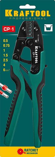 KRAFTOOL CP-1, 0.5 - 6 мм2, для втулочных наконечников, пресс-клещи (45461-1) фото 4