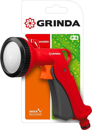 GRINDA P-S, душевой, курок спереди, пластиковый, поливочный пистолет (8-427365) фото 3