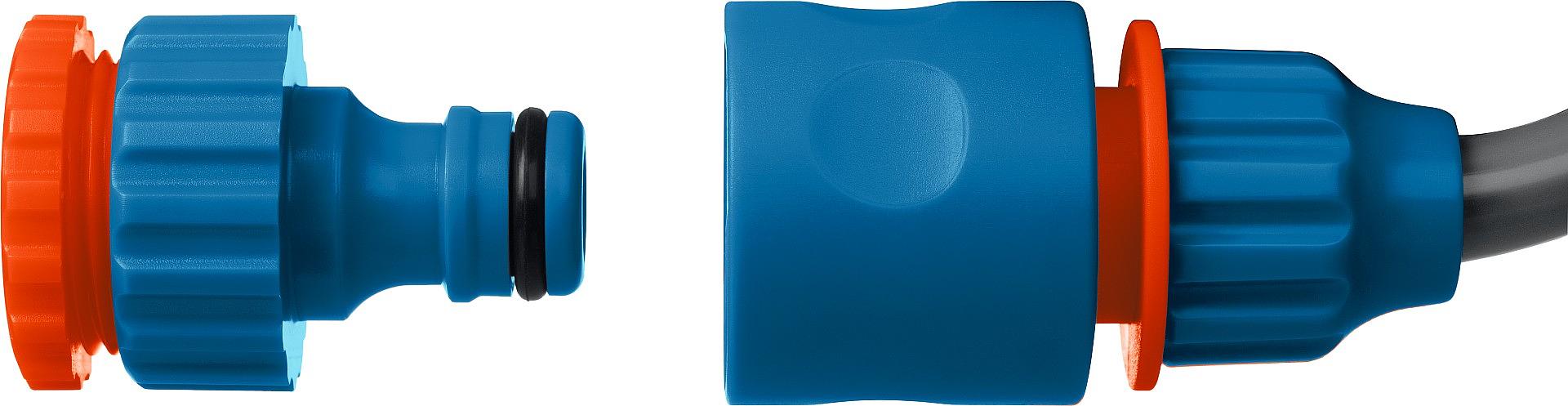 GRINDA спиральный шланг 3/8″ x 15 м, пистолет-распылитель, адаптеры, поливочный набор, PROLine (428495) фото 8
