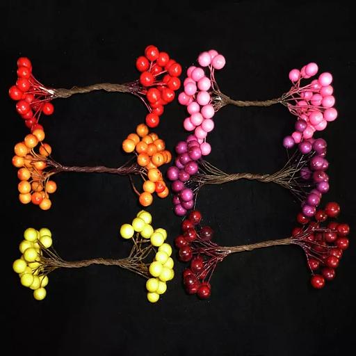 Тычинки круглые на проволоке Ø1см L14см фото 2