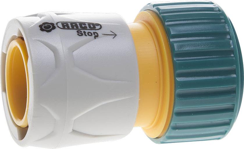 RACO ORIGINAL, 3/4″, с автостопом, для шланга, из ABS пластика, быстросъемный соединитель (4250-55206C) фото 1