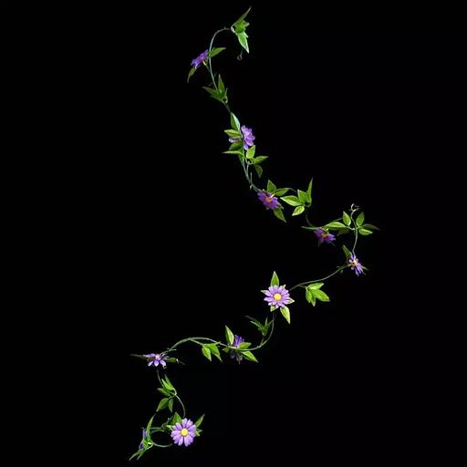 Лиана с 10 ромашками 9350-9273 фото 2