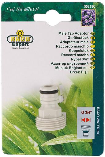 RACO ORIGINAL, 3/4″, с внешней резьбой, из ABS пластика, штуцерный адаптер (4250-55218C) фото 2
