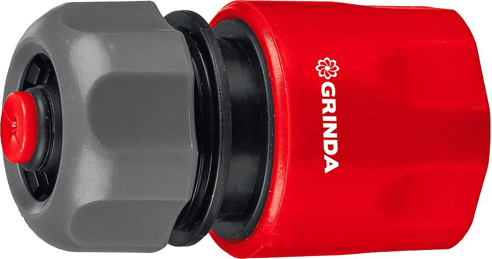 GRINDA GC-12A, 1/2″, с автостопом, для шланга, быстросъемный соединитель (8-426329) фото 1