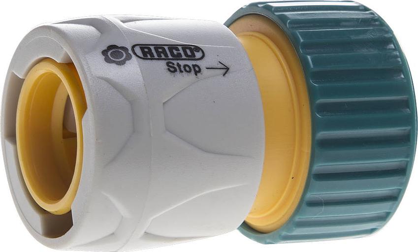 RACO ORIGINAL, 3/4″, с автостопом, для шланга, из ABS пластика, быстросъемный соединитель (4250-55206T) фото 1