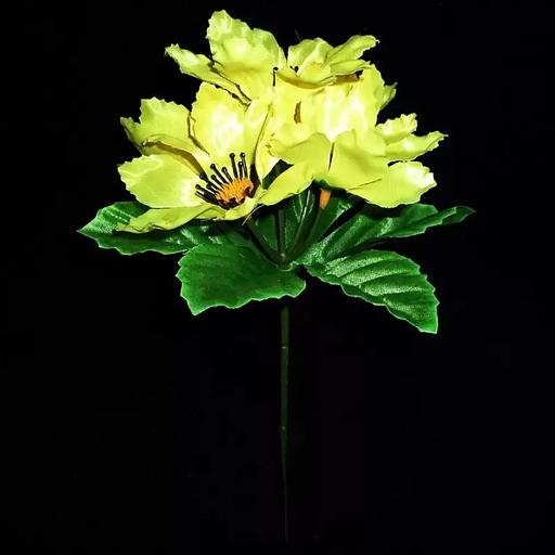 Букет георгинов 5 голов 23см 9382-022 фото 3