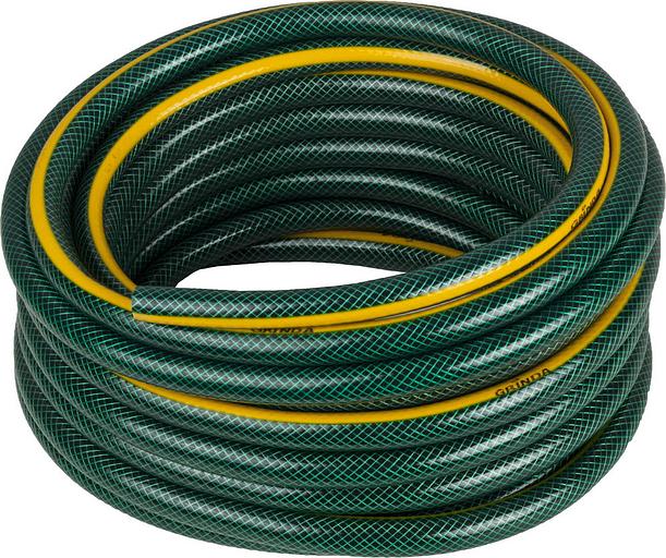 GRINDA STANDARD, 1/2″, 15 м, 20 атм, трёхслойный, армированный, поливочный шланг (429000-1/2-15) фото 1