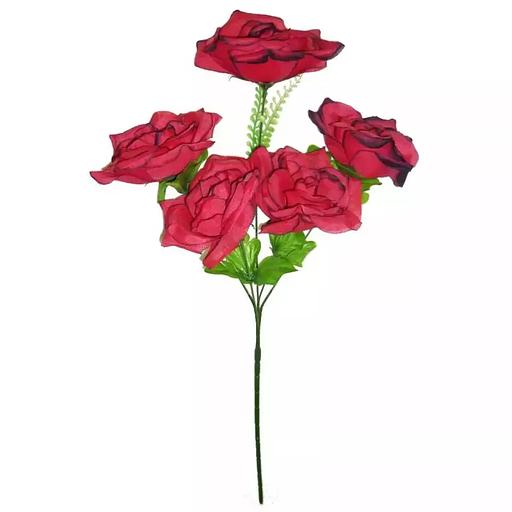 Букет роз 5 голов 50см фото 1