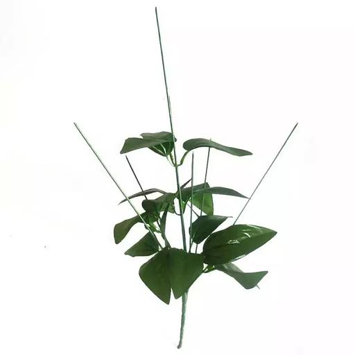 Подбукетник 7 голов и 6 листов тройной гладкий 42см 090-021 фото 1