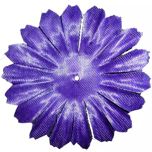 Заготовка для ромашки Фиолетовая 1 слой 7,5см 2433шт/кг фото 2