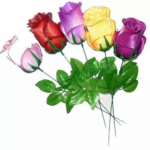 Искусственная роза 48см 246-440 фото 2