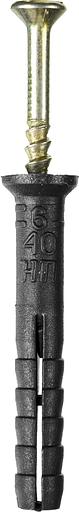 STAYER 6 х 40 мм, потайной бортик, 125 шт, дюбель-гвоздь (30645-06-040) фото 1