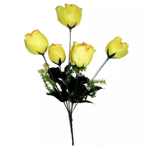 Букет роз на 6 голов 34см 295-266 фото 1