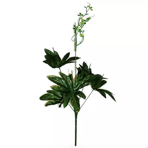 Подбукетник 6 голов 5 листов 1 добавка 46см 091-047С/081 фото 1