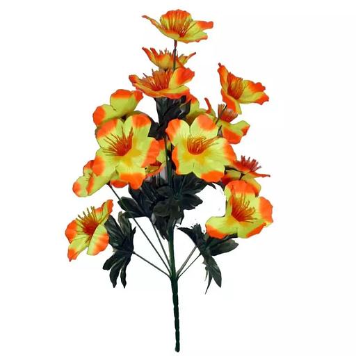 Букет маков на 15 голов 53см 090-213 фото 3