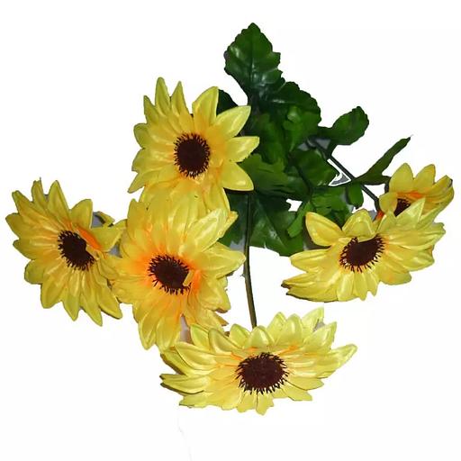 Букет подсолнухов 7 голов 052-032 75см фото 1
