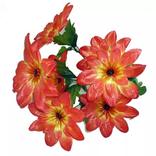 Букет георгинов на 7 голов 57см 290-339 фото 1