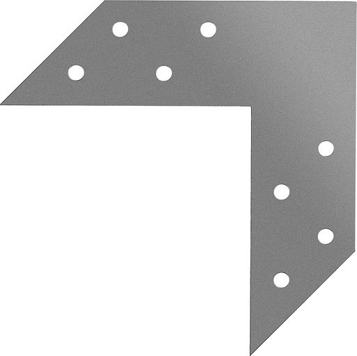 ЗУБР УС-2.0, 120 x 120 x 35 x 2 мм, угловой соединитель (31044-120) фото 1