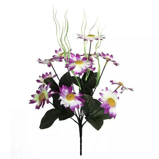 Букет ромашек 12 голов 38см 019-190 019-170 фото 2