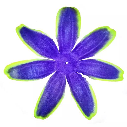 Заготовка для георгинов 46-005 Сиреневый зелён.кант 7-кон. (x1) 12см 1754шт/кг фото 1