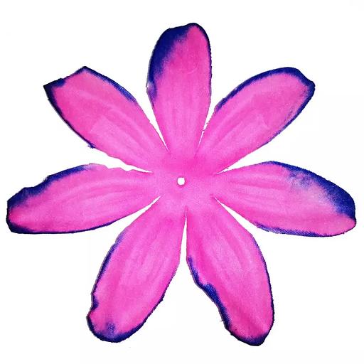 Заготовка для георгинов 46-005 Розовая син.кант 7-кон. (x1) 12см 1538шт/кг фото 1