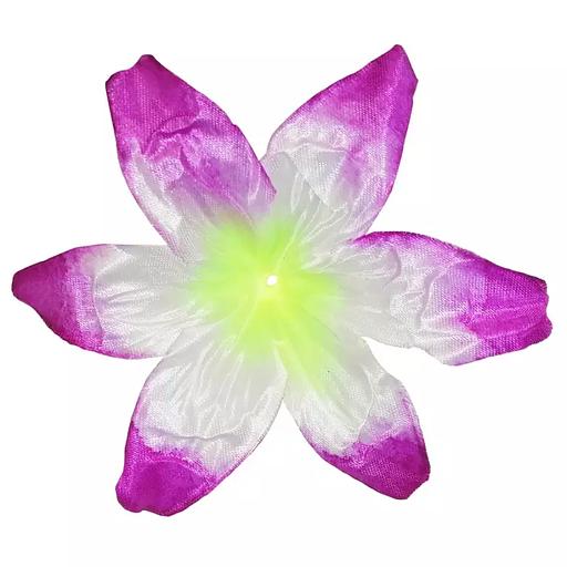 Заготовка для лилии 53-009 Бело-сиреневая 1-ый слой 6-кон. 14см (x1) 664шт/кг фото 1