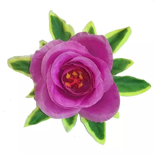 Головка розы Лэйк с листом 5сл 13см 1-1-2 335АБВ-л057-173-128-107 1/28 фото 3