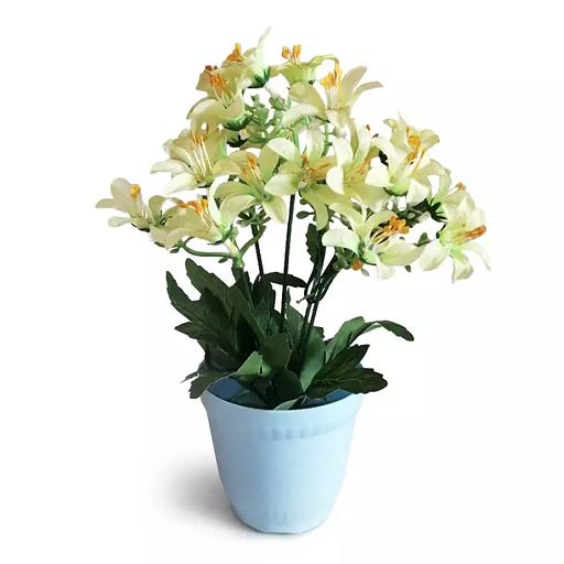 Букет искусственных цветов в горшке 619 25см фото 1